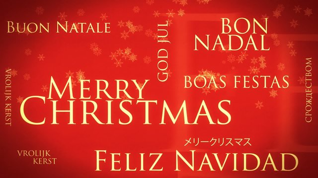 Buon Natale - parole che si compongono