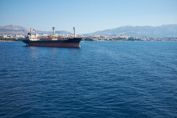 Fototapeta premium Transportation On The Sea