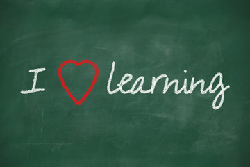 I love learning