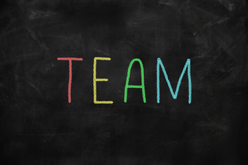 Obraz premium Leadership concept - team