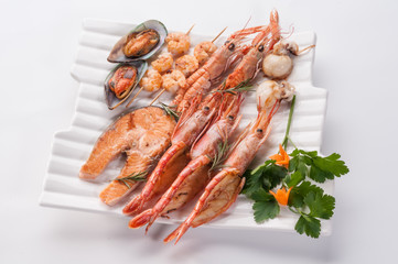 Grilled fish