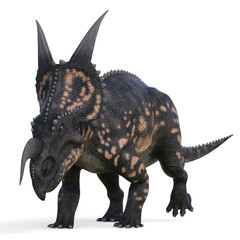 einiosaurus charge walk