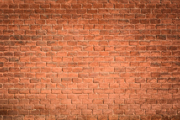 Red brick wall