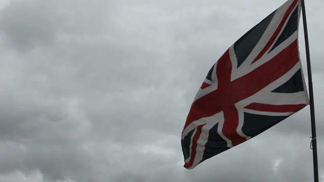 United Kingdom or British national flag, the Union Jack,