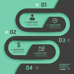 Retro business template style. Vector illustration. can be used