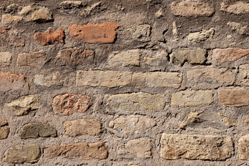 Very old brick wall texture