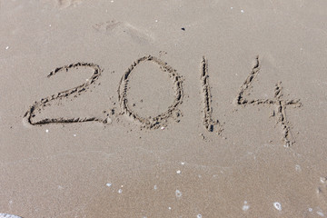 summer 2014, digits on the beach