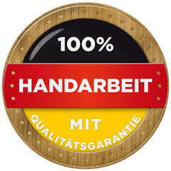 100% Handarbeit