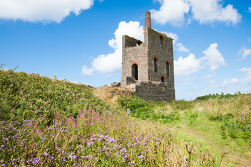 Abandoned tin mine, Cornwall.