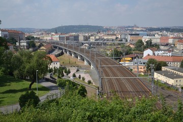 Fototapeta na wymiar Prague panorama