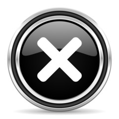Obraz premium cancel icon
