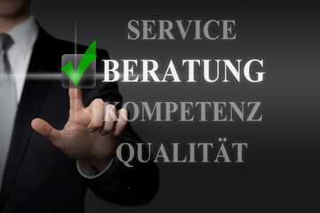 touchscreen - Beratung