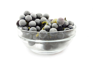 frozen grapes