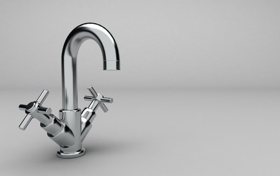 rubinetto 3D - idraulica - sanitari