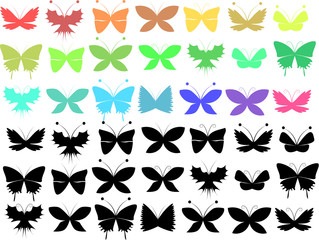 Butterfly set