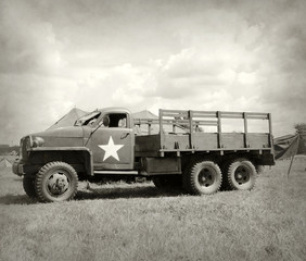Old army truck