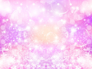 雪　クリスマス　背景