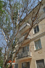 Байконур, жилой дом