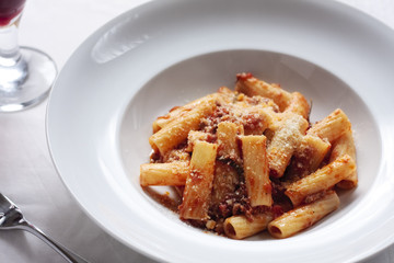 A bowl of ragu