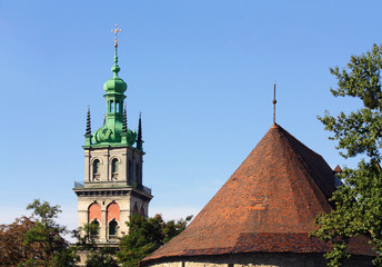 Domes of the old Lvov
