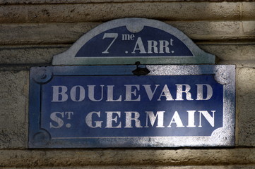 Boulevard Saint Germain. Paris. France