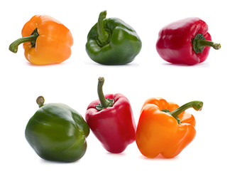 Tricolor pepper set
