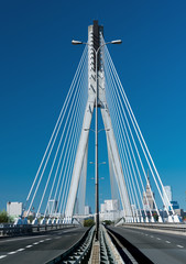 Fototapeta na wymiar Most Świętokrzyski w Warszawie