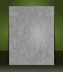 Abstract grunge relief gray paper texture for your poster