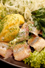 Matjes with Potatoes