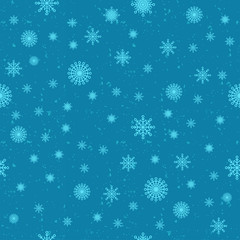 Snow seamless background