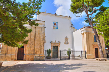 Church of Madonna della Libera. Rodi Garganico. Puglia. Italy.