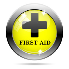Obraz premium First aid icon