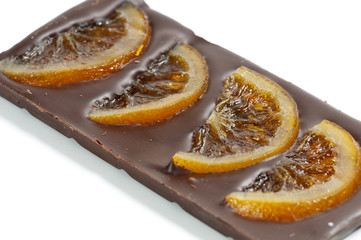 Chocolat orange confite