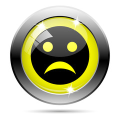 Sad smiley icon