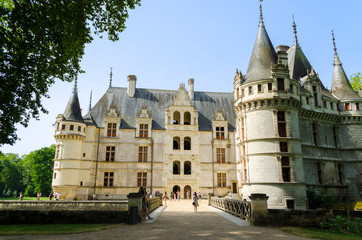 Fototapeta na wymiar Zamek Azay-le-Rideau
