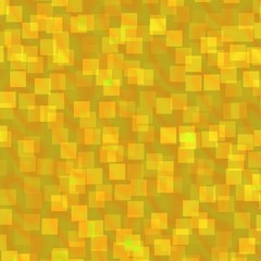 Halftone squares background in yellow