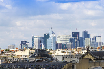 Panoramic view of Paris. France