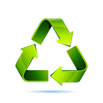 recycling icon isolated