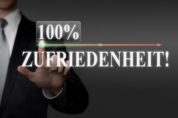 touchscreen - Zufriedenheit