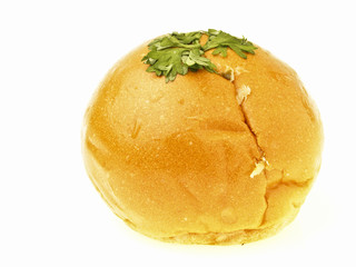 shred chicken mayo bread