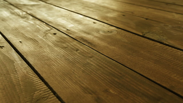 Wooden Floor slider dolly movement video