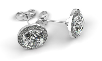 Diamond Earrings - 56353707