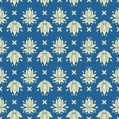 Seamless vector floral pattern