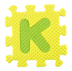 Fototapeta premium Alphabet puzzle