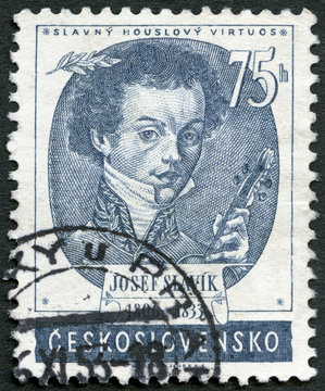 CZECHOSLOVAKIA - 1953: shows Josef Slavik (1806-1833)