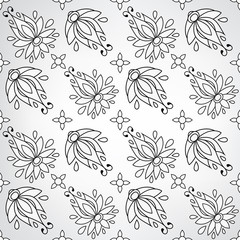 floral seamless pattern, texture, wallpaper, web page background