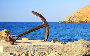 Anchor in the port