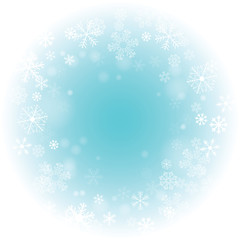 Vector winter background