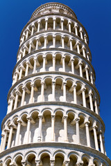 Fototapeta na wymiar Schiefer Turm von Pisa