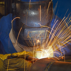 welder at work